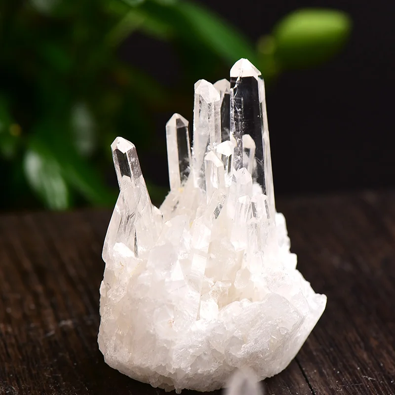 1PC Natural Crystal Cluster Original Stone Mineral Specimen Piece High Penetration Crystal  Trophy Healing Stone Home Decor Gift