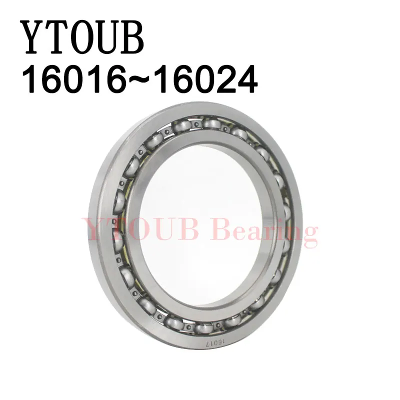 YTOUB Chrome Steel bearing 16016 16017 16018 16019 16020 16021 16022 16024 Thin Section Deep Groove Ball Bearing