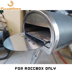 PizzAtHome Custom Made Roccbox Pizza Oven Stand Support Frame Panel 304 Stainless Steel Thick Board Pizza Oven Accessory Plate