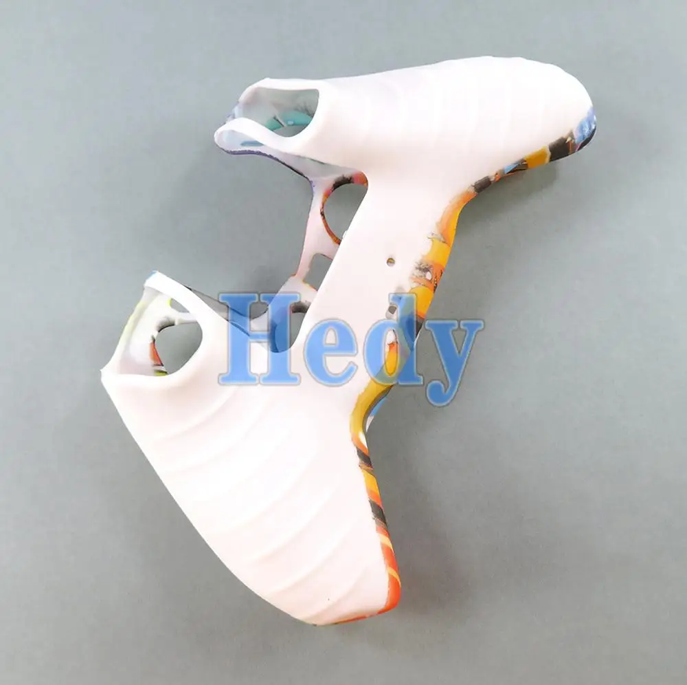 قطعة واحدة من غطاء السيليكون لطباعة نقل المياه لجهاز بلاي ستيشن 5 PS5 وحدة تحكم حماية الجلد لغطاء لوحة الألعاب DualSense