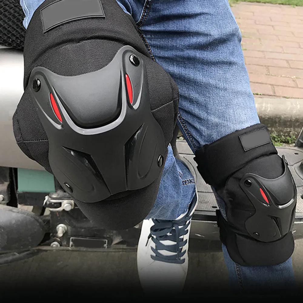 Motorcycle Knee Pad Joelheira Motocross Knee Protector Guard MTB Ski Protective Gear Knee Pad Knee Brace Motorcycle Support Tool