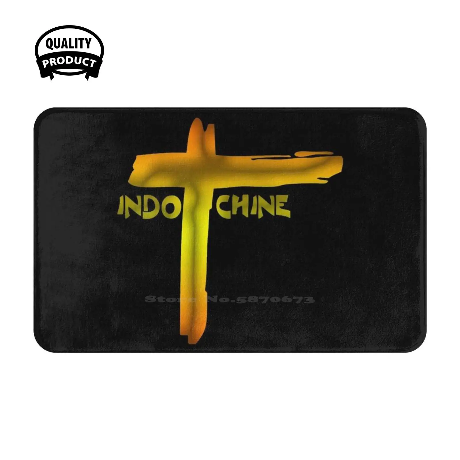 Мягкий домашний коврик с подкладкой Angel Tenan Band