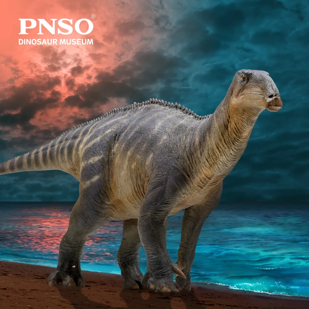 PNSO Dinosaur Museums Series:Harvey The Iguanodon 1:35 Scientific Art Model