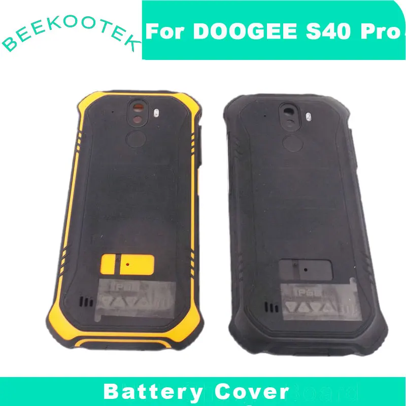 

New Original DOOGEE S40 Pro Battery Cover Back Cover with Fingerprint Button Repair Replacement Accessories For Doogee S40 Pro