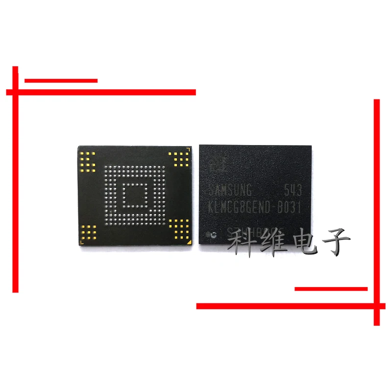 1ชิ้น/ล็อต KLMCG8GEND-B031ขยายหน่วยความจำ64G Ball ตัวอักษร4153 M