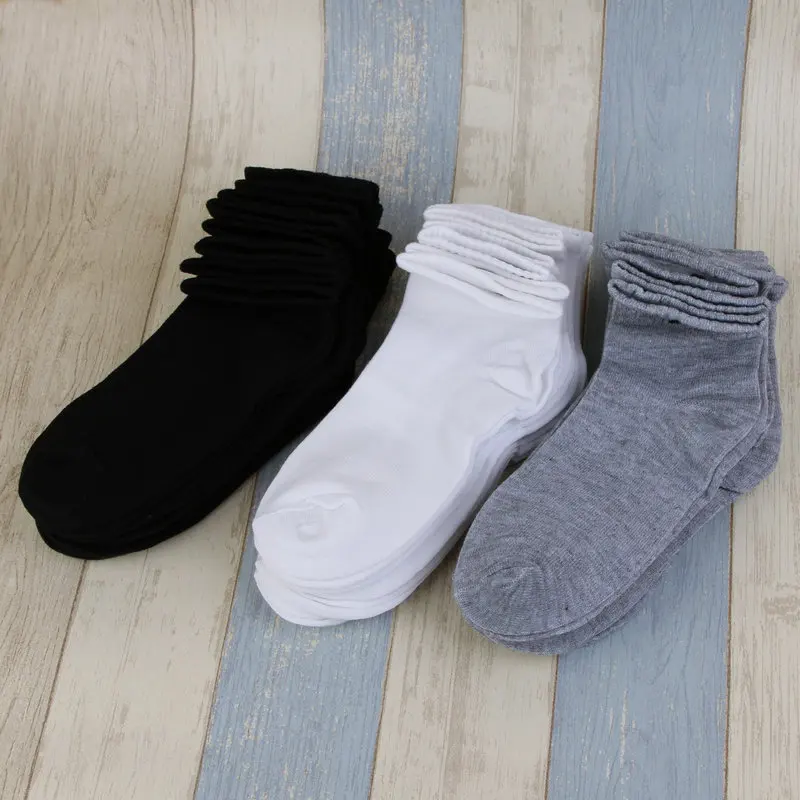 1 PAIR Breathable Men's Socks Short Ankle Socks Men Solid High Quality Male Boat Socks HOT SALE 2020 Hot Running Socks