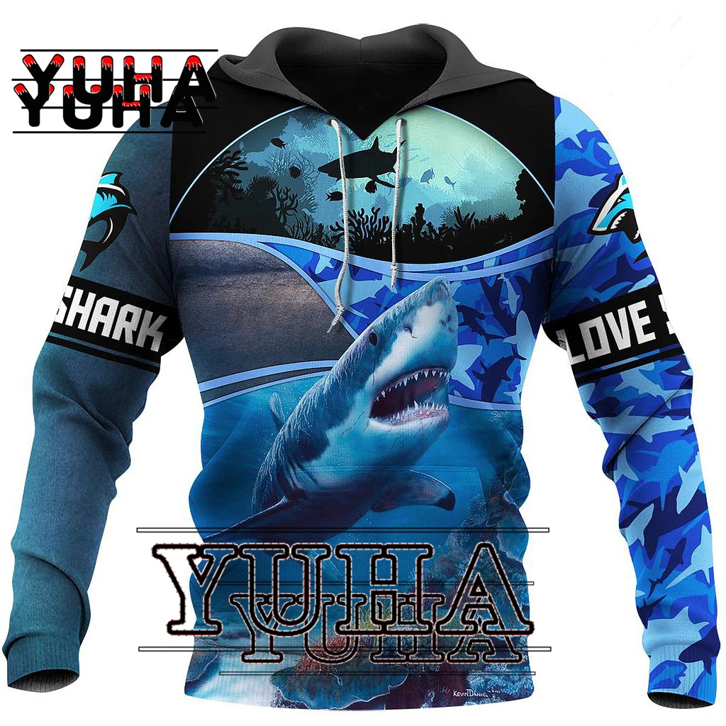 

New 3D fish all-printed men's hoodie/Harajuku street fashion pullover/unisex autumn fishing jacket sweatshirt