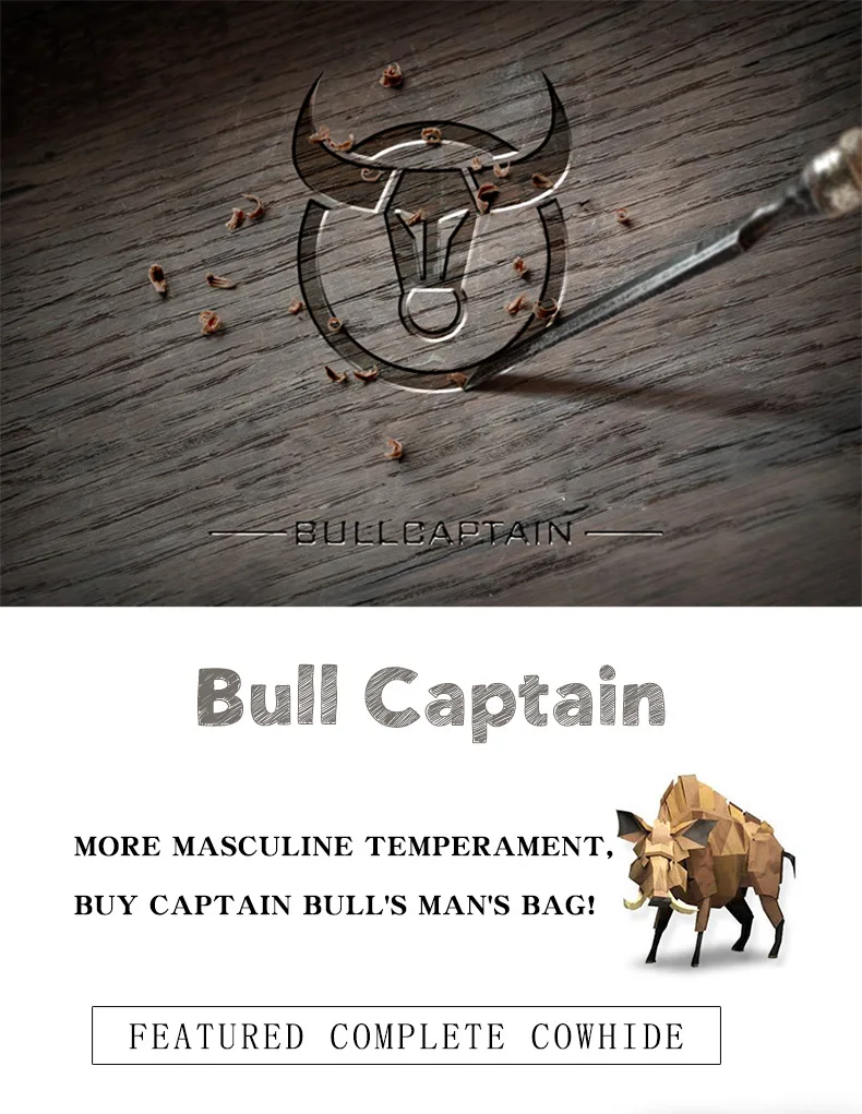 BULLCAPTAIN RFID-blockierende Herren-Leder-Geldbörse, zweifach faltbar, schmale Geldbörse, Kartenhalter mit mehreren Karten, Ausweis-Geldbörse QB 05 – Detail 1