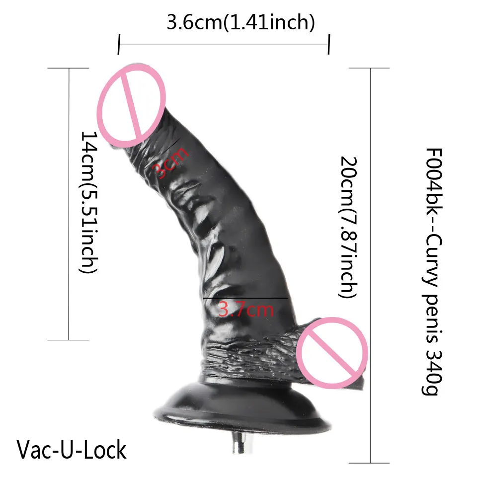 FREDORCH Sex Machine Big black Dildos Quick Connector Vibrator For Women Attachments Toys for Adults Realistic Dildos