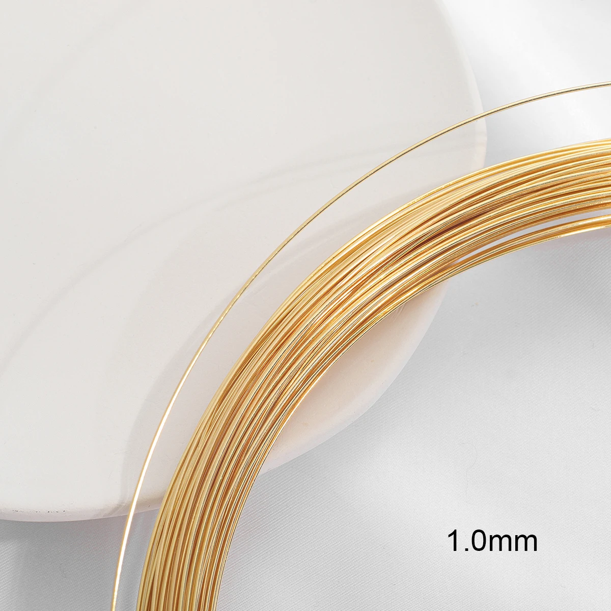 18K Gold Plated 5M Beading Wire for Jewelry Making