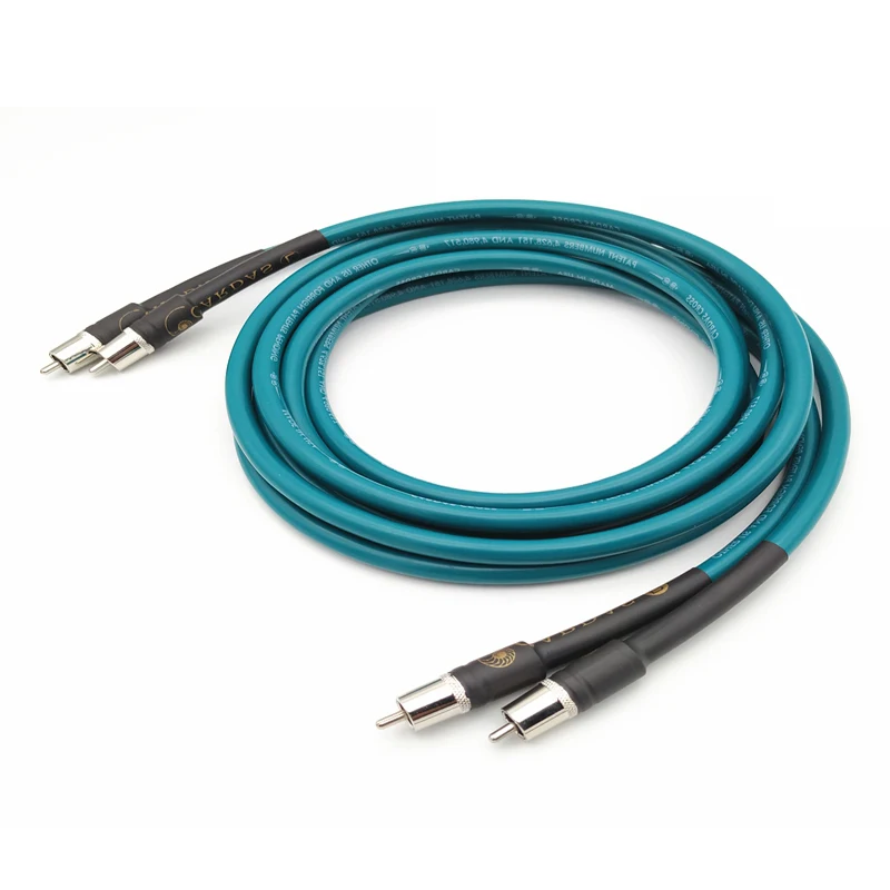 

Pair Yter Cross RCA Interconnect Audio Cable HIFI Audio RCA Cable