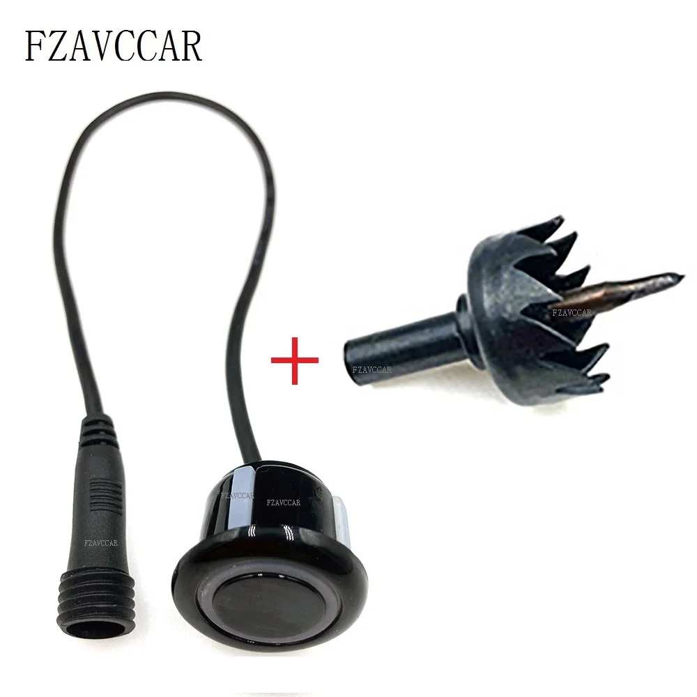 1 Piece 20mm 0.2m Black Car Auto Parking Waterproof Sensor Car Reverse Radar With Radar Rotating Punch 