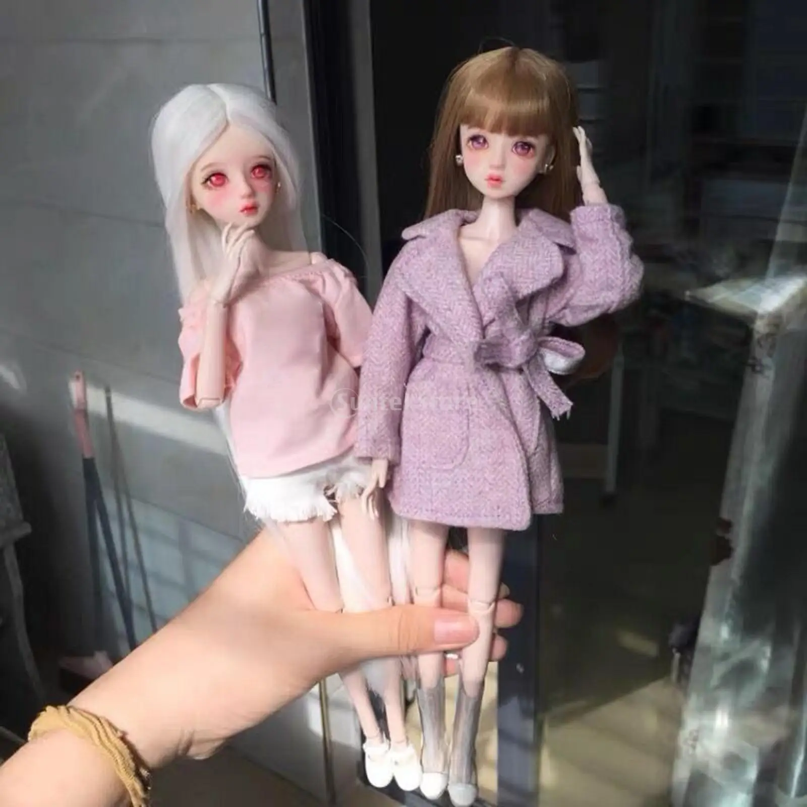 

29cm Fashion Doll Toys for Girls 1/6 Movable Naked Body Girl Female Doll DIY Toy & Soft ABS Head Model