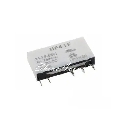 5pcs/lot Relay HF41F-5-ZS HF41F-12-ZS HF41F-24-ZS 5V 12V 24V 5PIN HF41F-5-HS HF41F-12-HS HF41F-24-HS 4PIN Original in stock