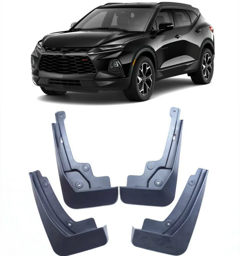 Car decoration Splash Guards Mud Guards Flaps Fit For 2019-2021 Chevy Chevrolet Blazer fender 4pcs/Set