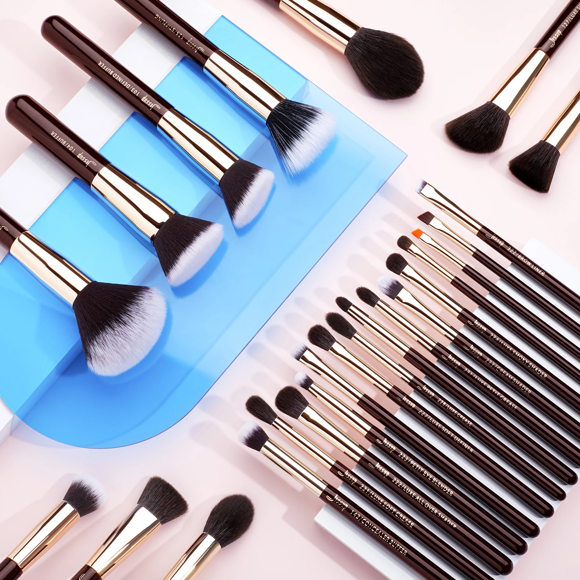 Jessup Makeup Brushes Set 25pcs Makeup Brush Foundation Eyeshadow Makeup Brush Powder Highlighter Contour T280