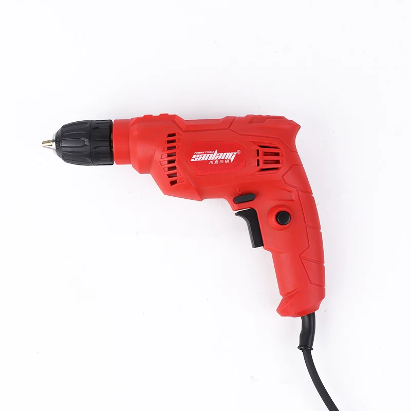 Household multifunctional high-power electric hand drill, impact drill, pistol type electric screwdriver 680W