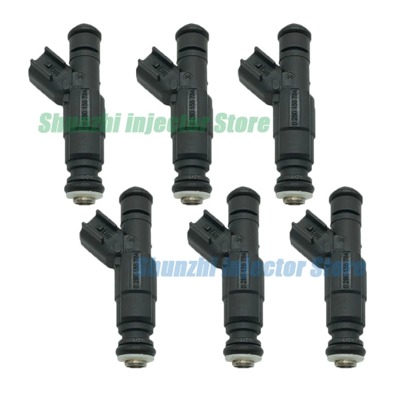 

6pcs Fuel Injector Nozzle For Jeep Cherokee 99-01 Grand Cherokee 99-04 Wrangler 97-04 4.0L OEM:0280155784 0 280 155 784