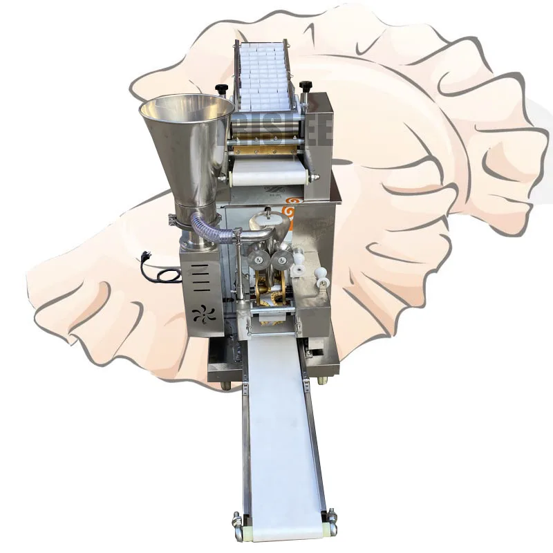 

stainless steel automatic dumpling machine 110v 220v empanada samosa making machine
