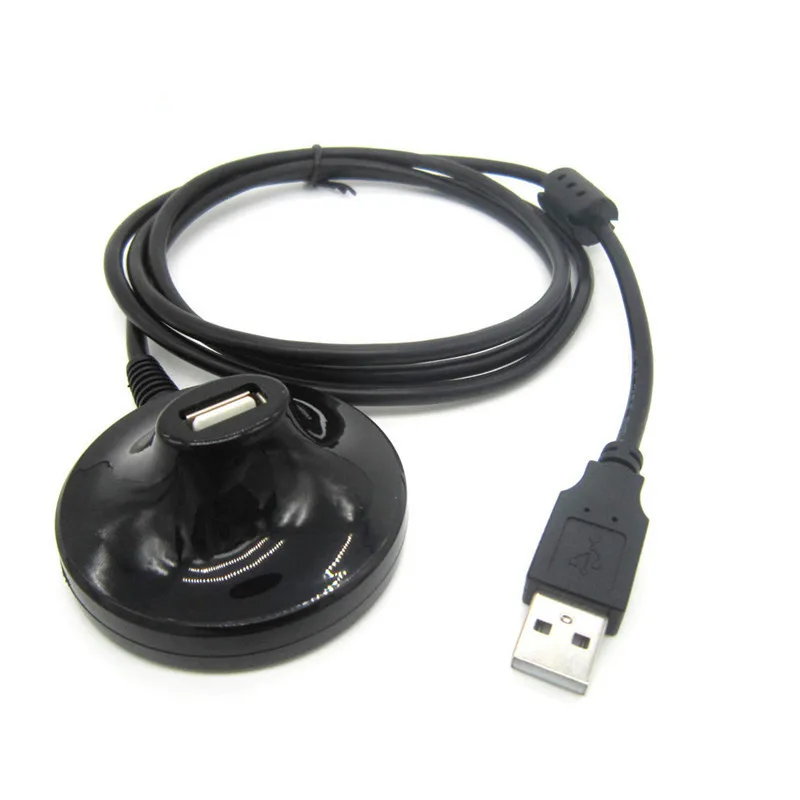 1.5M USB 2.0ประเภท A ชายต่อหญิงสายชาร์จข้อมูลพร้อมฐานป้องกัน