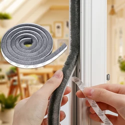 Self Adhesive Door And Window Sealing Strip Glass Boor Bottom Windbreak Window Door Sound insulation 5Meters