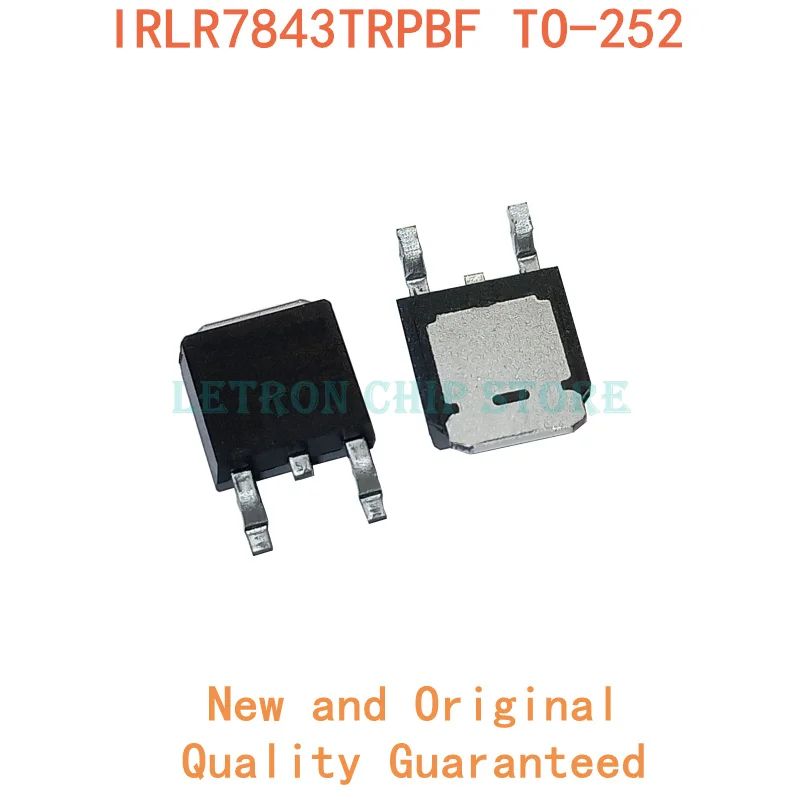 10PCS IRLR7843TRPBF LR7843 DPAK IRLR7843 TO-252 TO252 N-CH 30V 161A original and new IC MOSFET