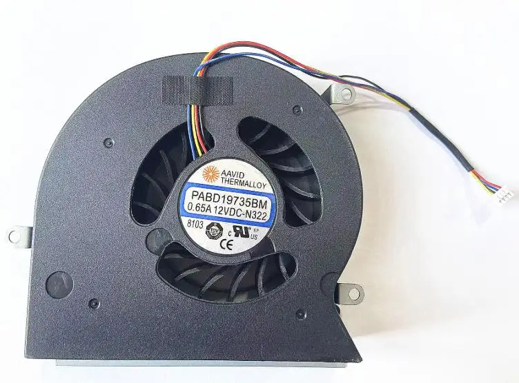 New CPU Cooling Fan for MSI 16L1 16L2 GT62 GT62VR 6RD 6RE 7RE Laptop Cooler Fan PABD19735BM N322