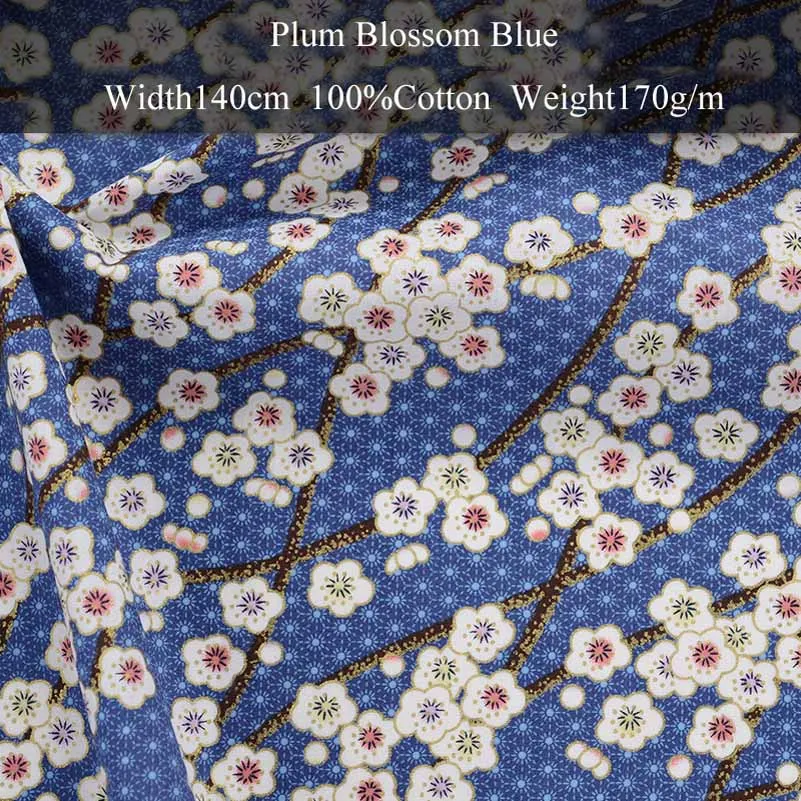 Japanse stijl bronzing kimono Dragonfly Wave bedrukte katoenen quiltbekleding stof voor het naaien van patchwork