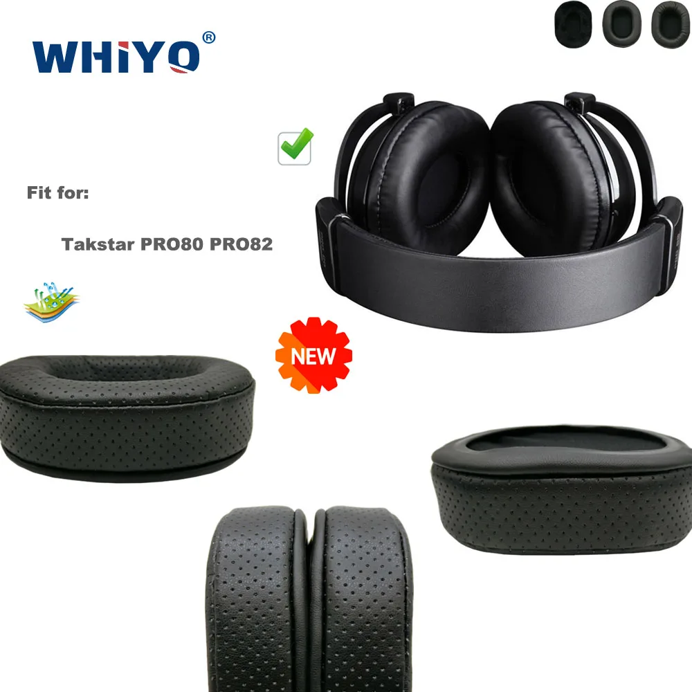 

New Upgrade Replacement Ear Pads for Takstar PRO80 PRO82 Headset Parts Leather Cushion Velvet Earmuff Earphone Sleeve Cover