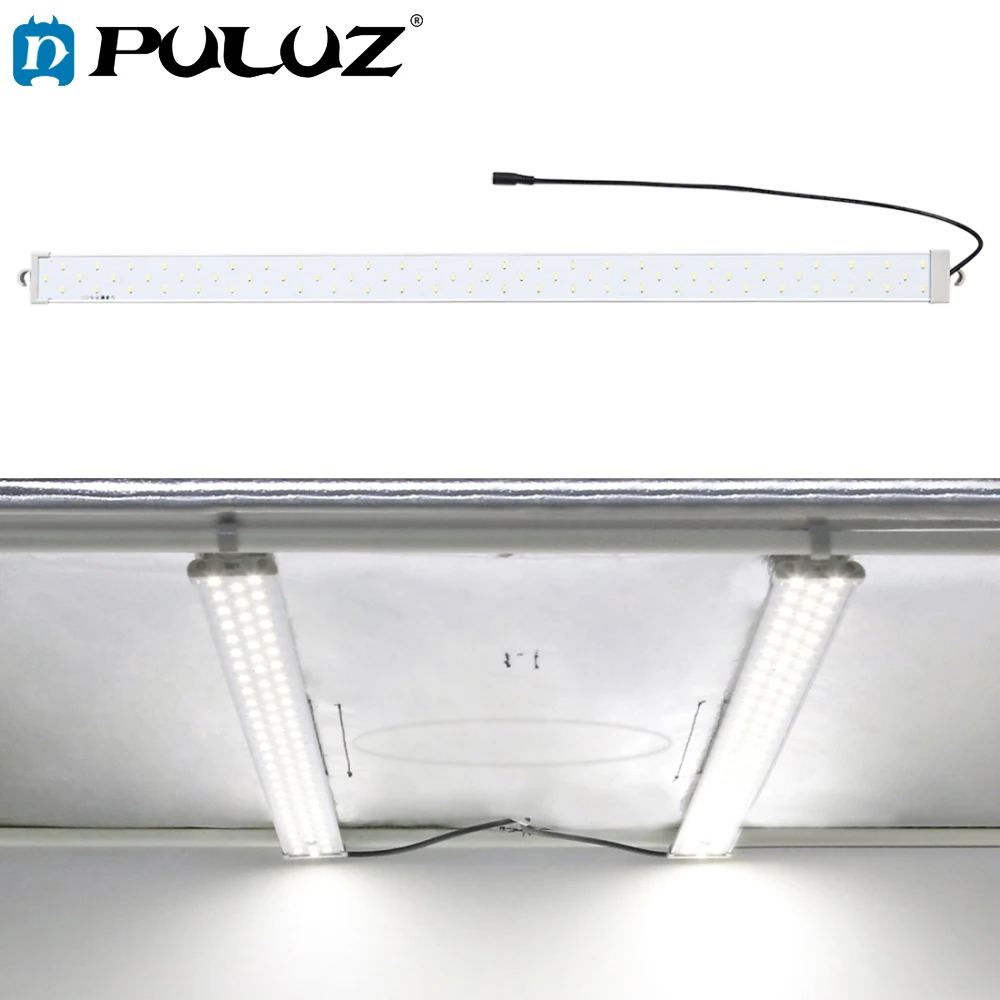 PULUZ 1PCS 40W 4250LM 78 LEDs SMD 5730 5500K Light Strip For 80cm Photo Box The Raw Of Led Light For Photography Light box