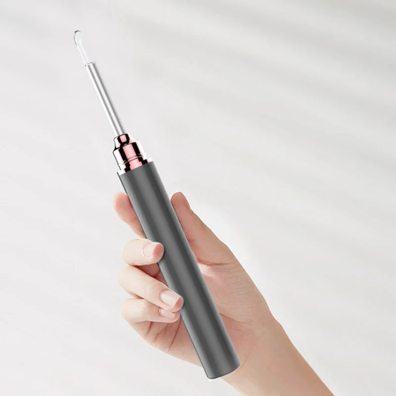 Endoscopio inalámbrico de alta precisión, minicámara de otoscopio, limpiador de oídos, boroscopio, USB, Visual inteligente, 500W