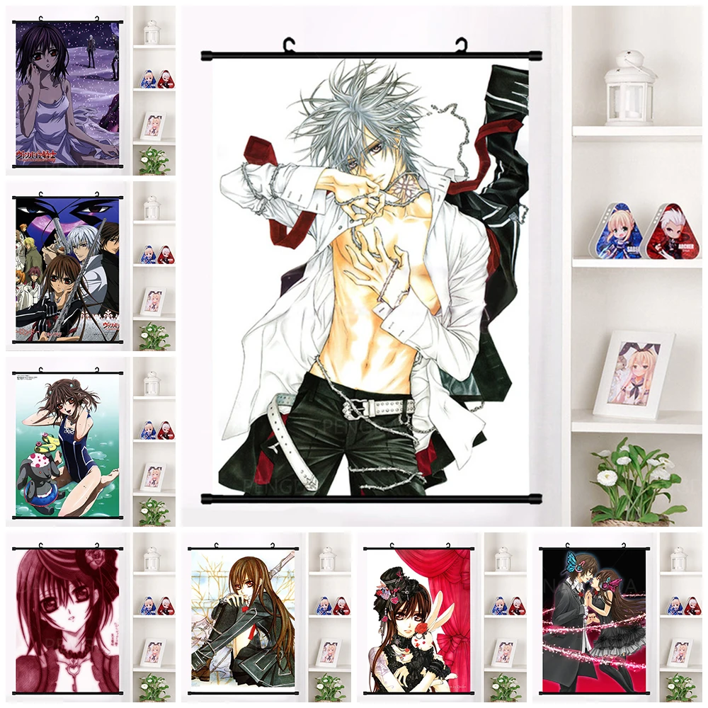 Decor Home Bedroom Anime Cartoon Plastic Scrolls Picture Hanging Bungo Stray Dogs Poster Canvas Painting Modern Prints Wall Art