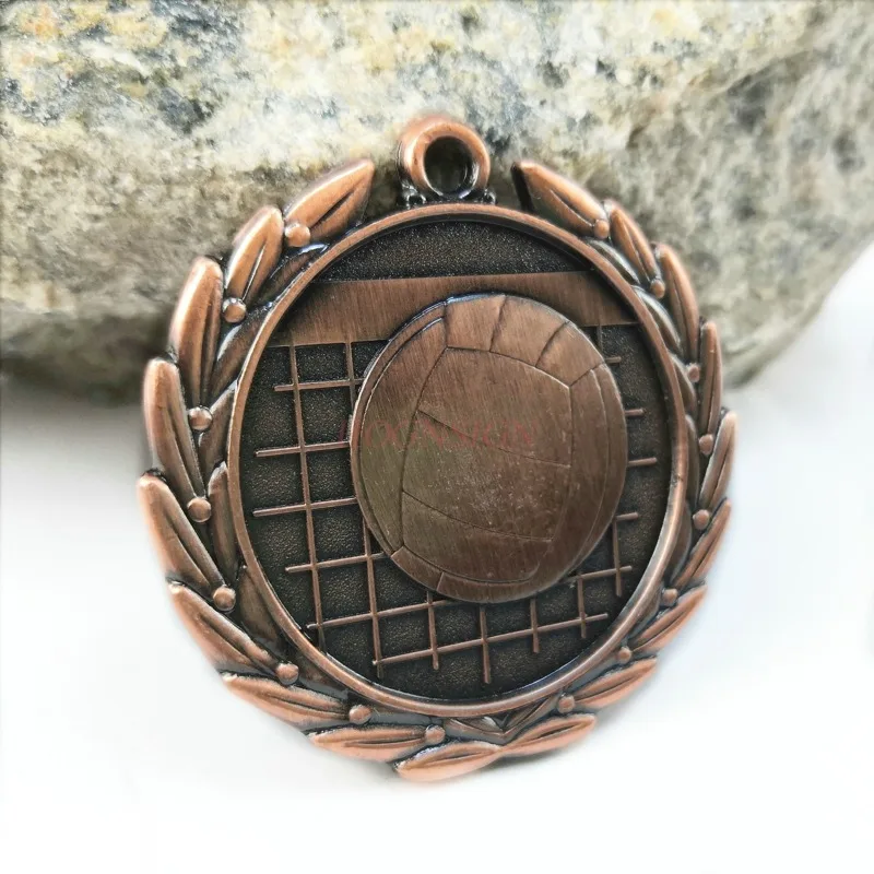 Volleyball Competition School Games Collective Championships Third Runner General Medal Club School Factory Sports Medal 2021