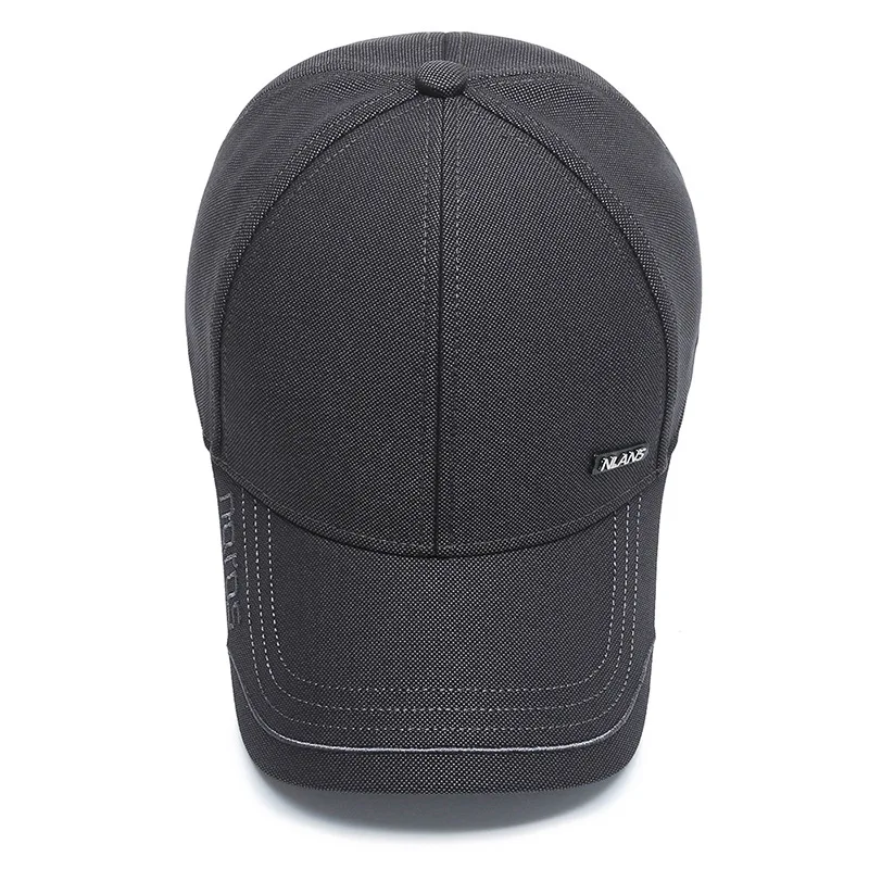 Men Spring Autumn All-Match Fashion Sun Protection Father Cap Middle-Aged Winter Outdoor Sports Warm Outing Fishing Hat Tide C30