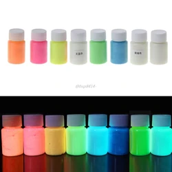 Glow in The Dark Liquid Luminous Pigment Non-Toxic for Paint Nails Resin Makeup Making Jewelry Tools