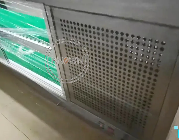 ダブル層寿司ディスプレイ寿司キャビネットショーケース刺身ディスプレイ販売