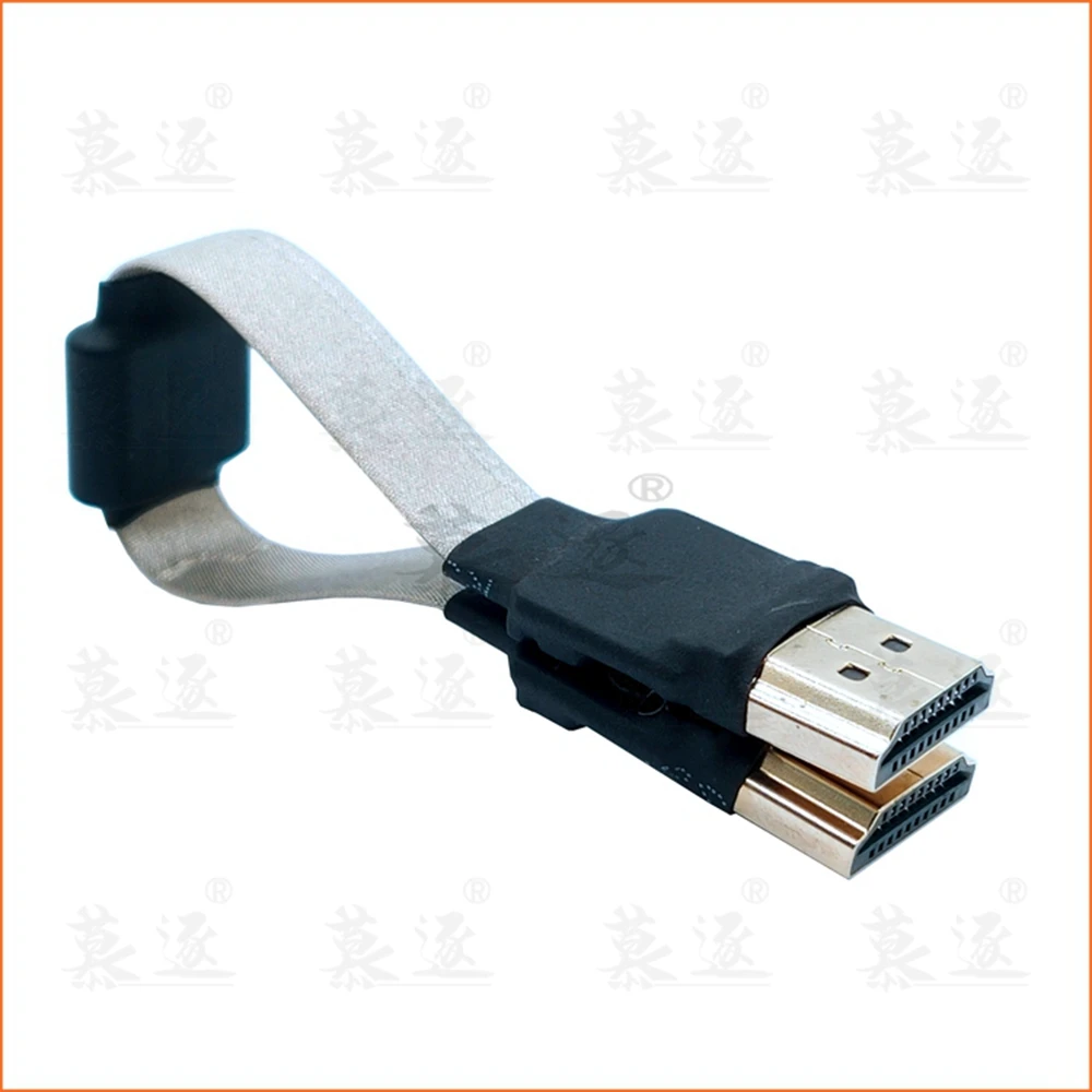 

Magnetic ring Anti-static FPV Cable Micro HDTV- compatibleMale to Mini /Micro HD FPC Flat Cable Anti-interference Multicopter