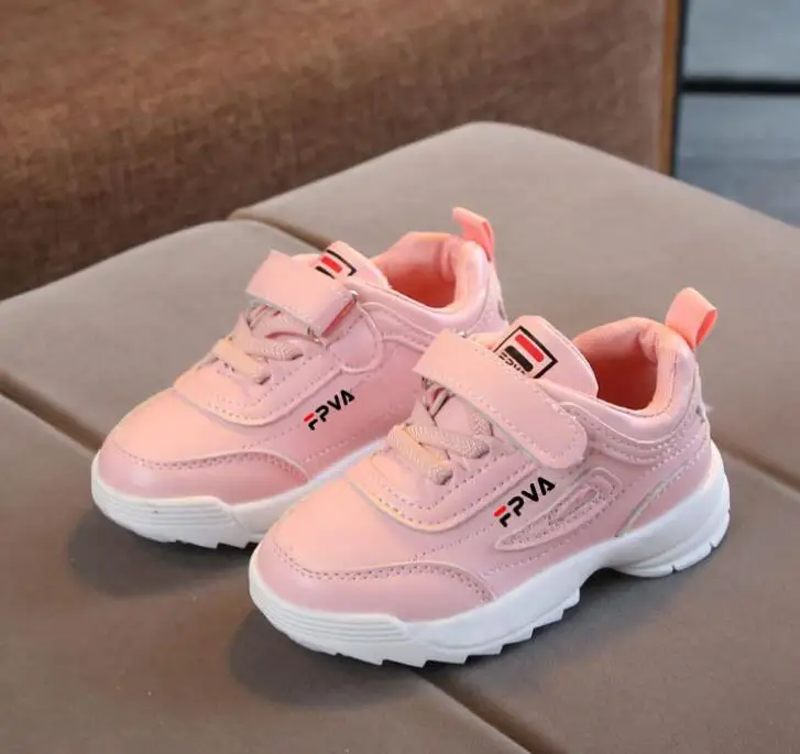 New Boys And Girls Fashion Sneakers Baby/Toddler Little Kids Leather Trainers Children School Sport Shoes Soft Running Shoes 04