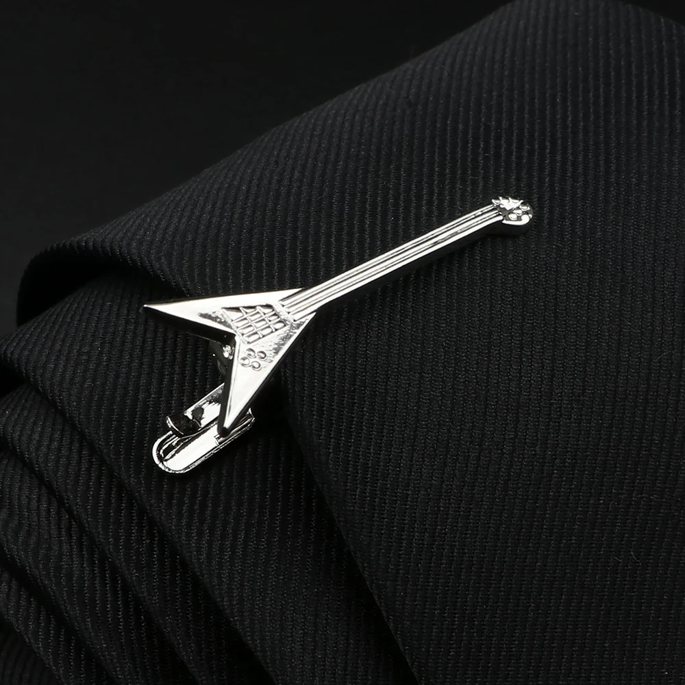 Men Alloy Metal Sliver Color Tie Clips 27 Designs Option Scissors Fish Bone Beard Wing Animal Clip Bar Wedding Party Jewelry Pin