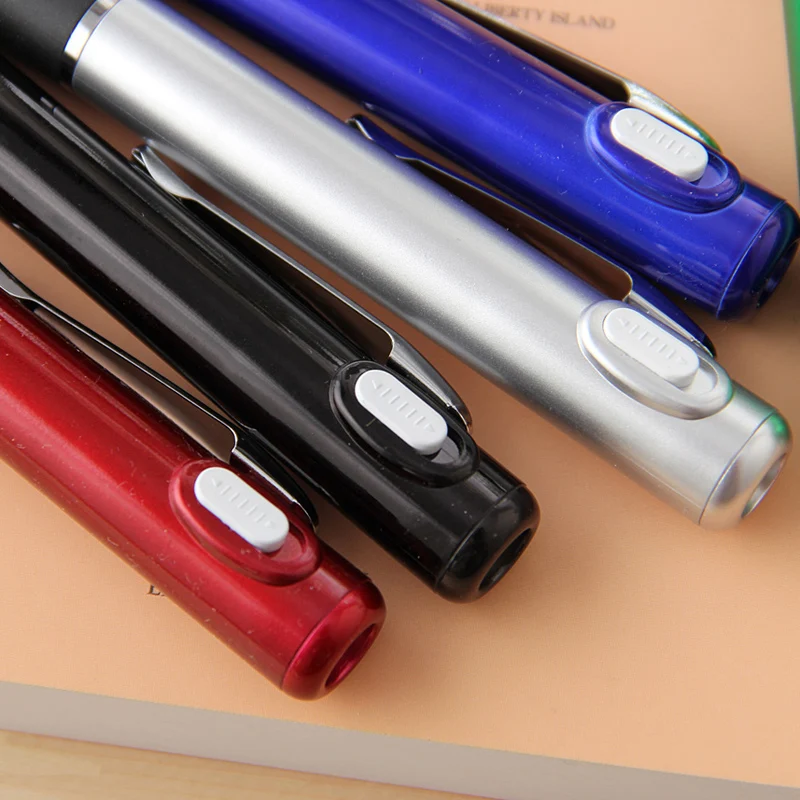 Led Lamp Pen Multifunctionele Zaklamp Creative Balpen