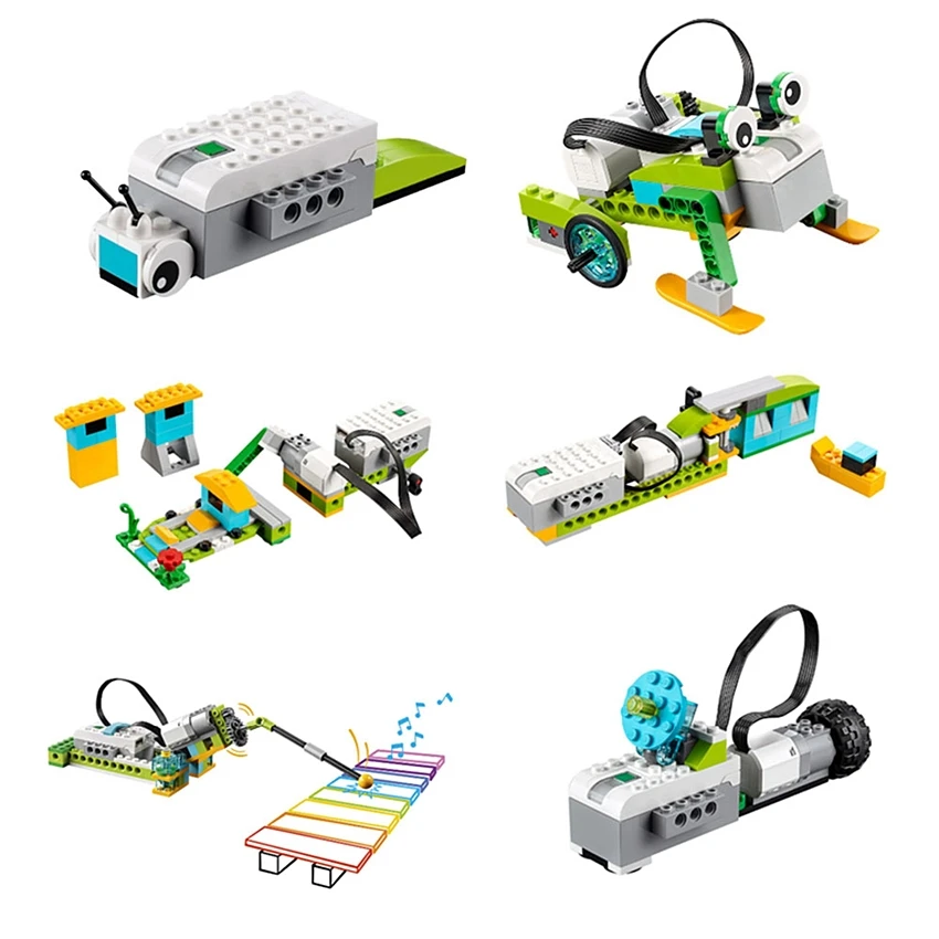 NEW Technical Parts WeDo 2.0 Robotics Construction Set Building Blocks Compatible with Wedo 3.0 Educational DIY Bricks Toys