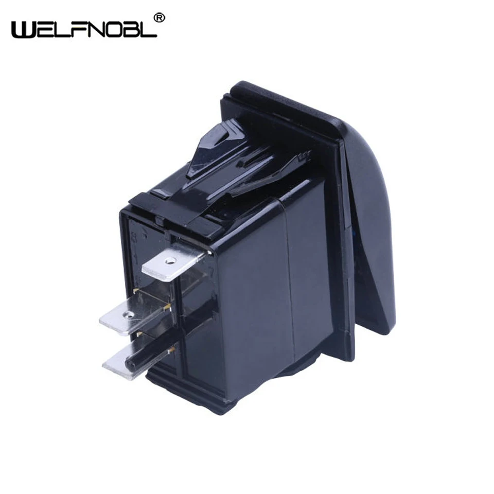 Waterproof Rocker Switch Panel Port 12V Outlet Combination Car Marine Boat LED Modification Accessorise Toggle Switch