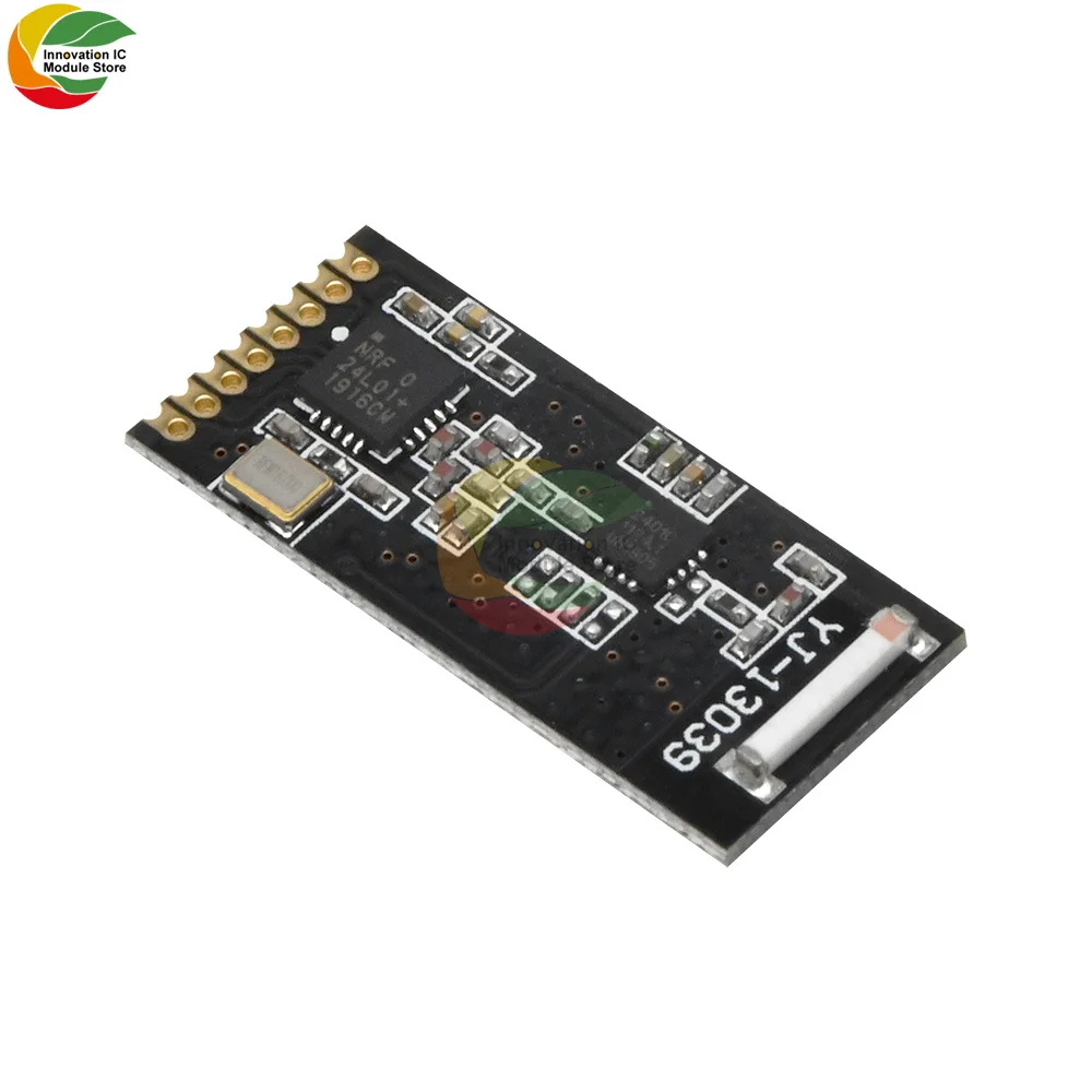 Ziqqucu 2.4G 1100 Meter Long-distance NRF24L01+PA+LNA SMD Wireless Transmission Module 1100meters Board