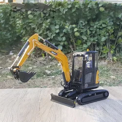 Diecast 1:20 Scale SANY SY35U Excavator Alloy Hook Machine Engineering Machinery Model Collection Souvenir Ornaments Display