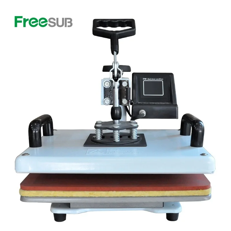 Freesub cheap used t shirt heat press sublimation machine t-shirt printing machine