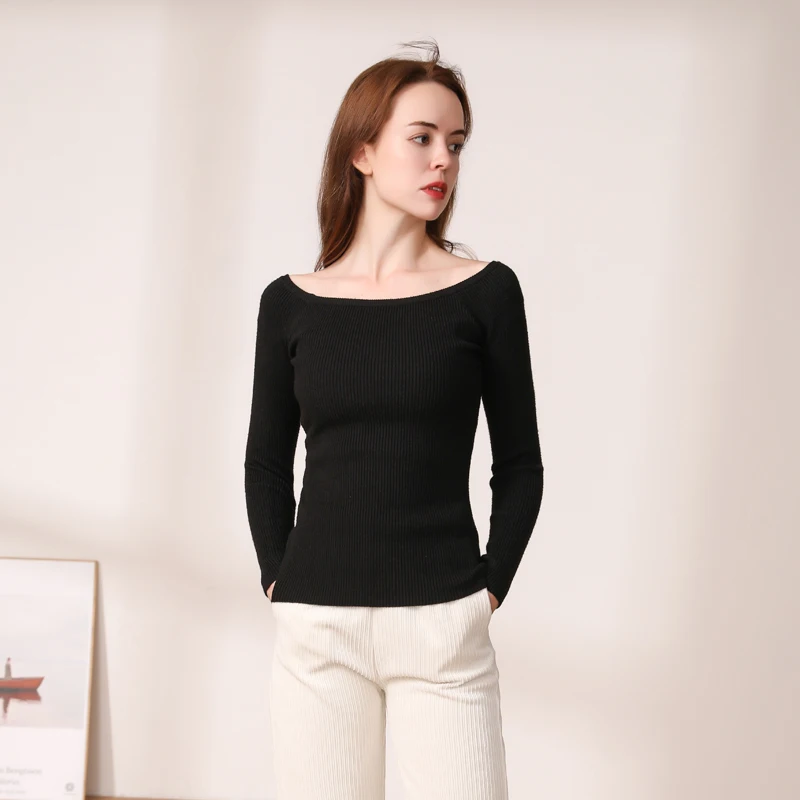 女性の長袖セーター,韓国スタイル,セーター,ファッショナブル,セーター,茶色,黒,白,ニットブラウス,2024