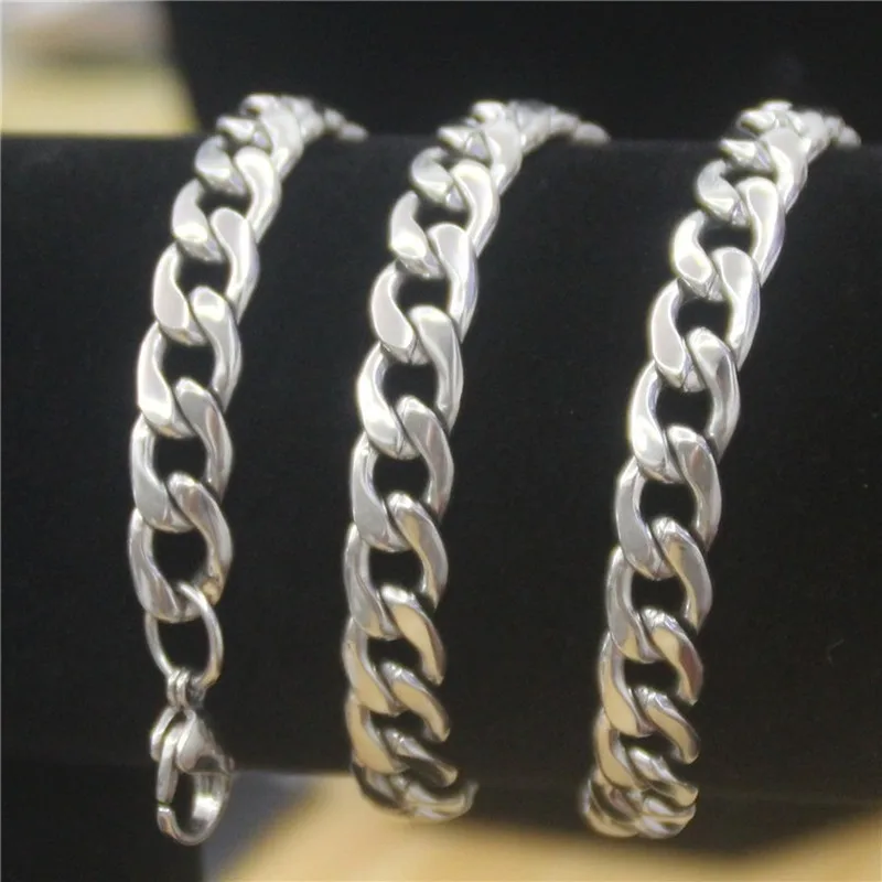 1Pcs Latest NK Stainless Steel Chain, Flat Chain Diy Bags Dress Pants All Sorts of Chain Jewelry Necklace