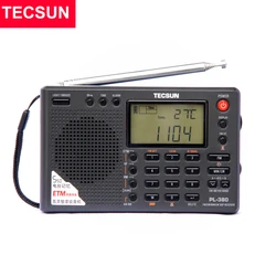 Tecsun PL380 pełnopasmowe Radio cyfrowe demodulacja Stereo PLL Radio przenośne odbiornik radiowy Tecsun PL-380