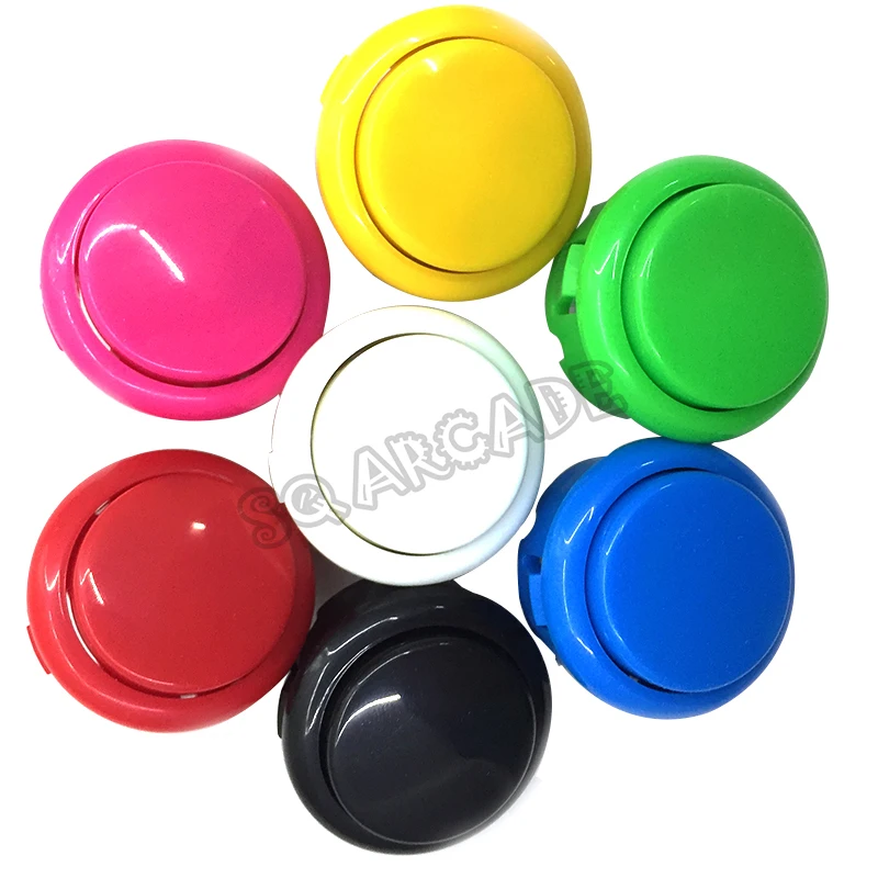 Pulsante Arcade copia Sanwa OBSF 30mm corto Pandora Saga pulsanti di gioco interruttore per Console di combattimento Joystick Raspberry Pi parti fai da te