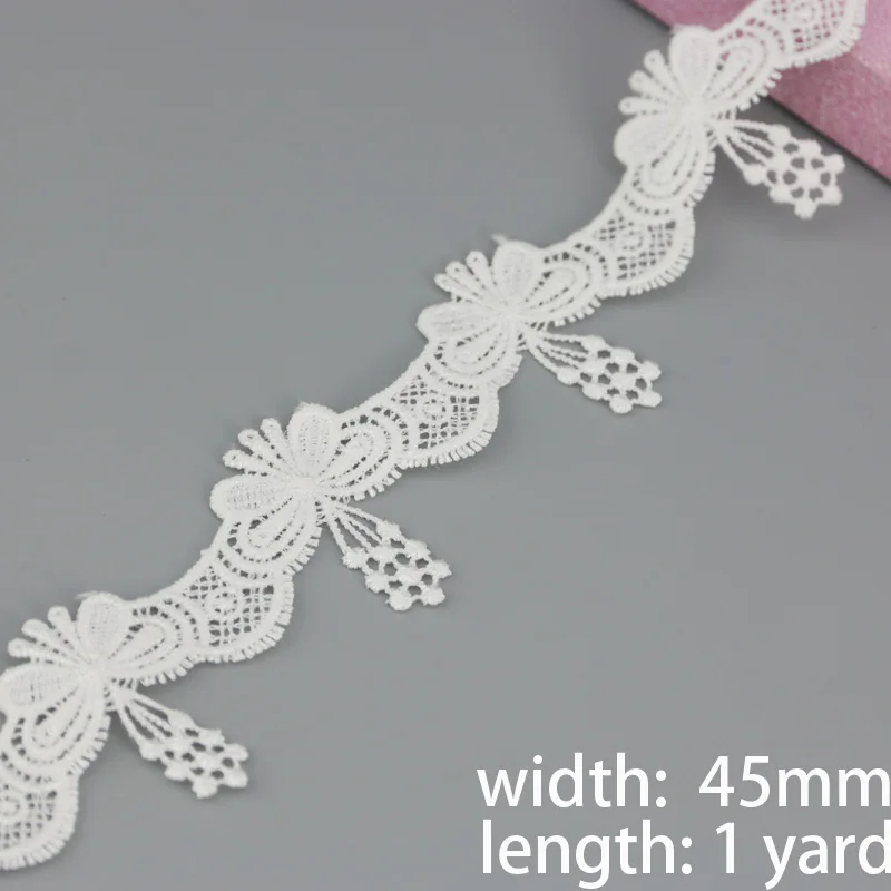 (1 yard) cotton trim lace fabric Webbing Decoration Love gift ribbons crafts